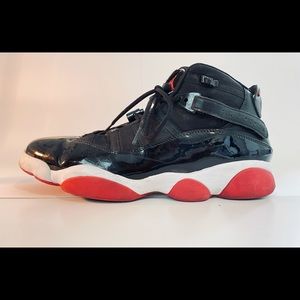 Jordan 6 rings game bred varsity red